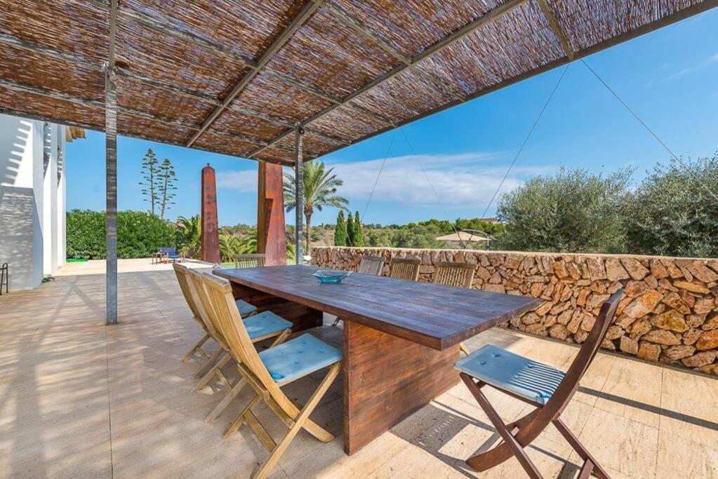 Casa De La Luz Cala Llombards Exterior foto